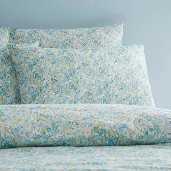 Harriet Meadow Polycotton Duvet Cover & Pillowcase Set 2