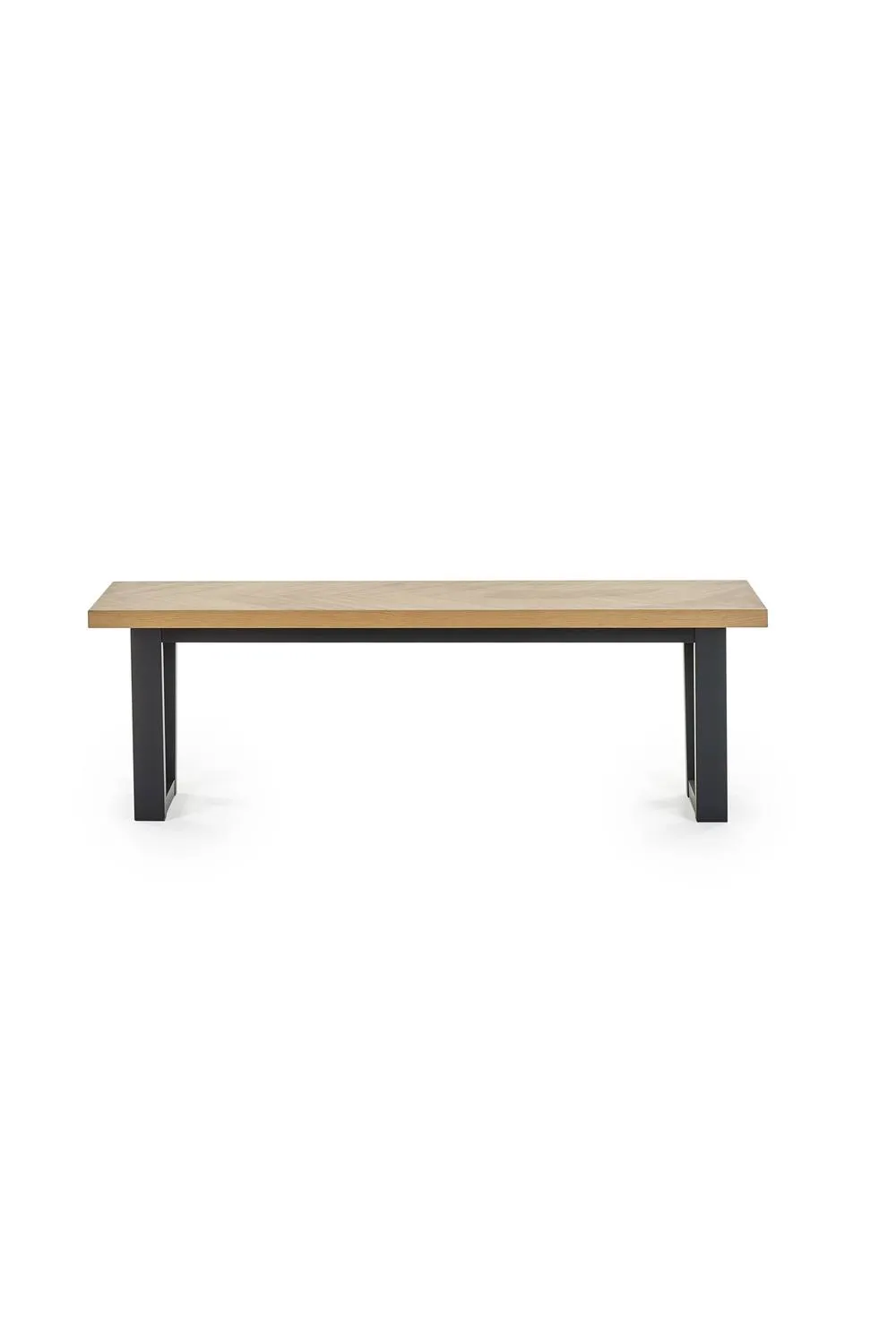Julian Bowen Hilton 2 Seater Dining Bench in Light Oak 6