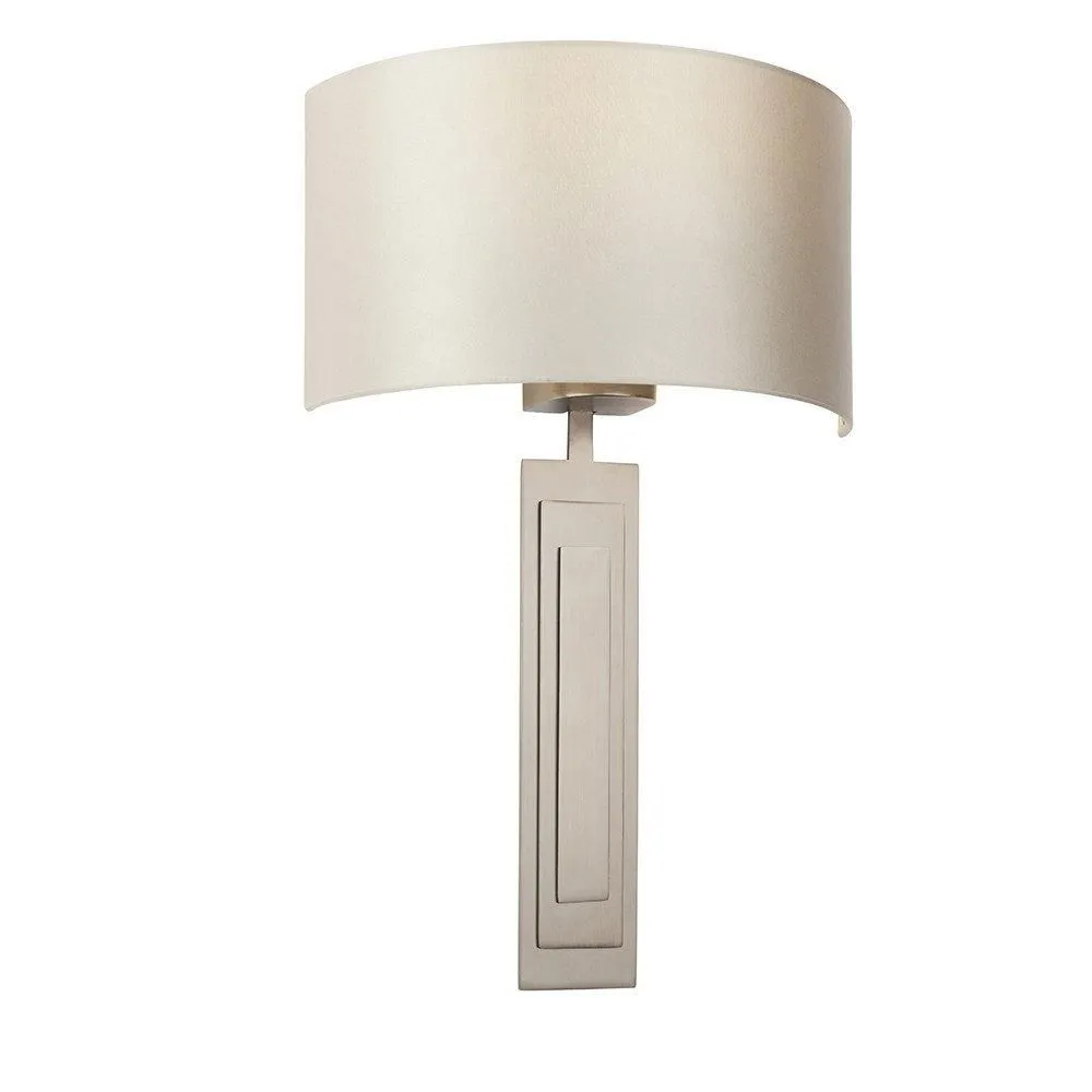 Netlighting 'OLBIA' Dimmable Stylish Contemporary Indoor Décor Fabric Wall Lamp in Brown 6