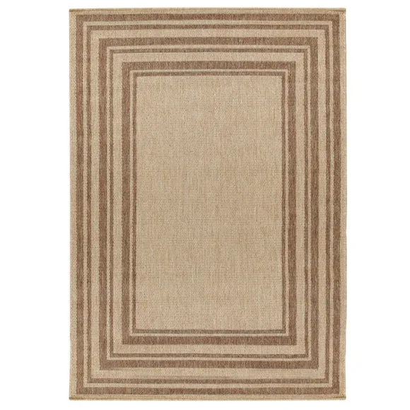 Yard Camber Jute Effect Indoor Outdoor Rug 4
