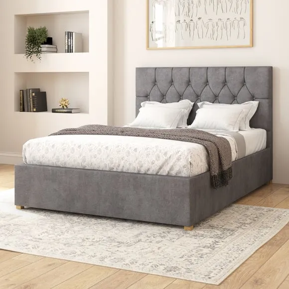 Olivier Plush Velvet Adjustable Bed 1