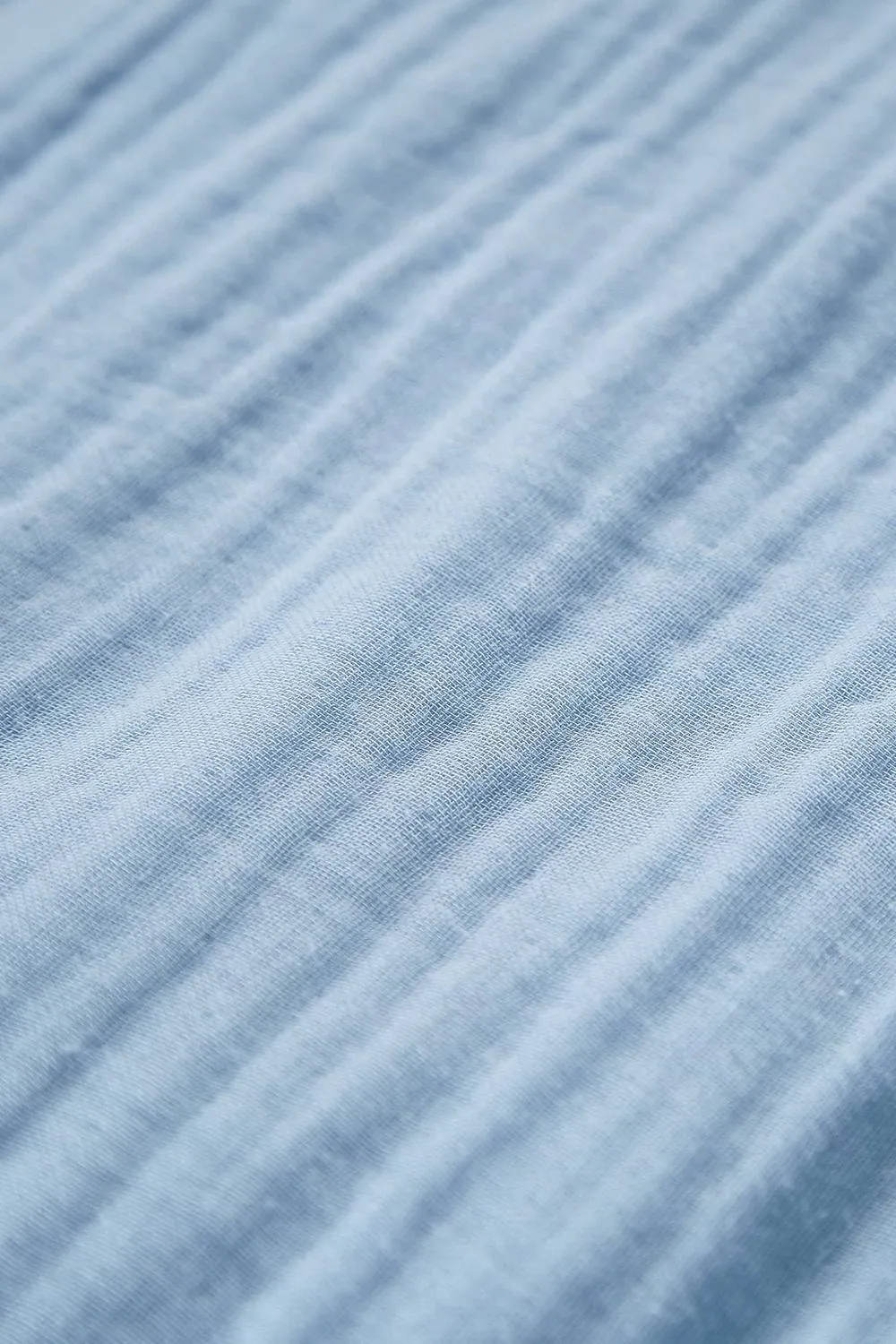 Helena Springfield 'Muslin' Cotton Duvet Cover Set in Blue 4