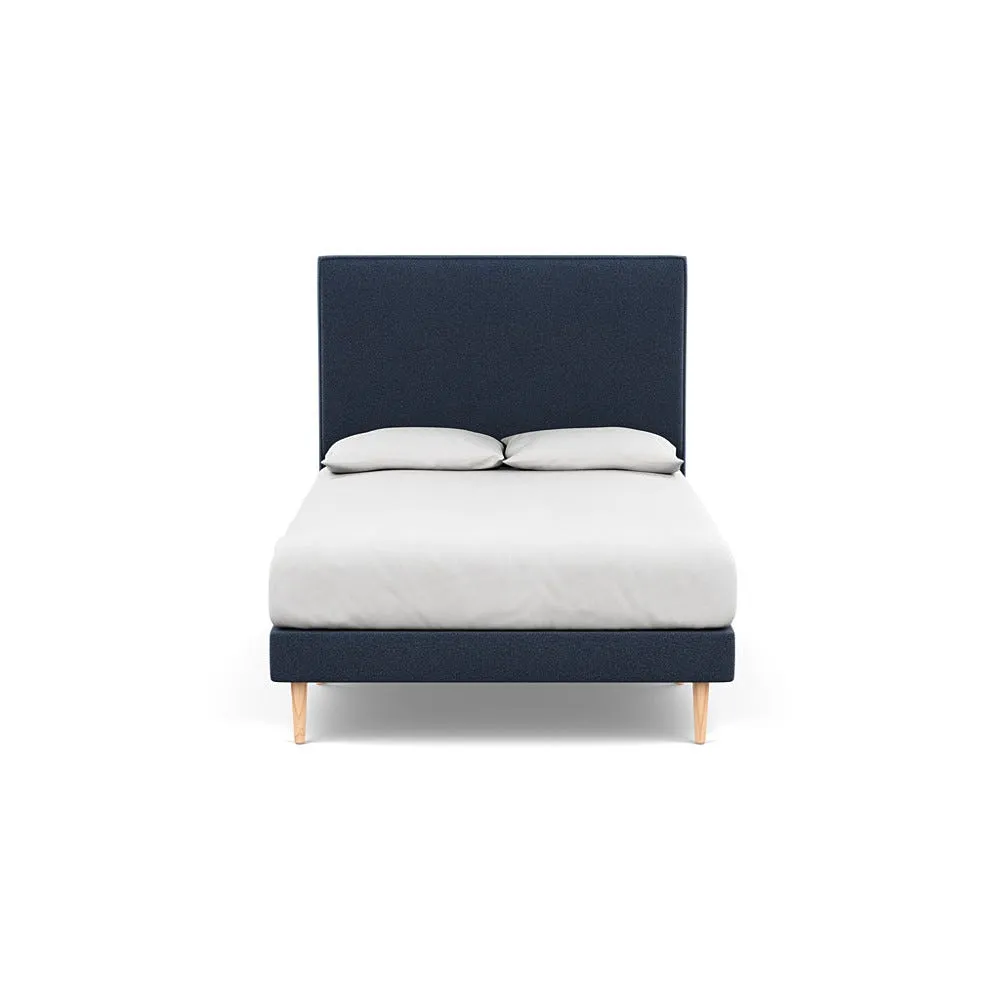 Heal's Newman Headboard Double Boucle Indigo 1