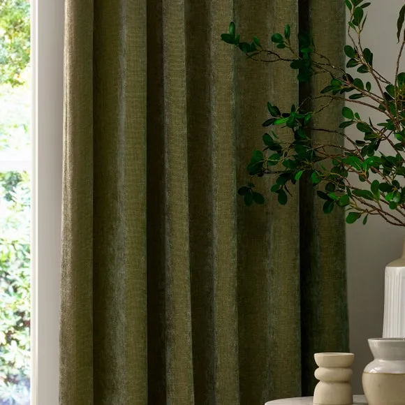Yard Chenille Pencil Pleat Curtains 4