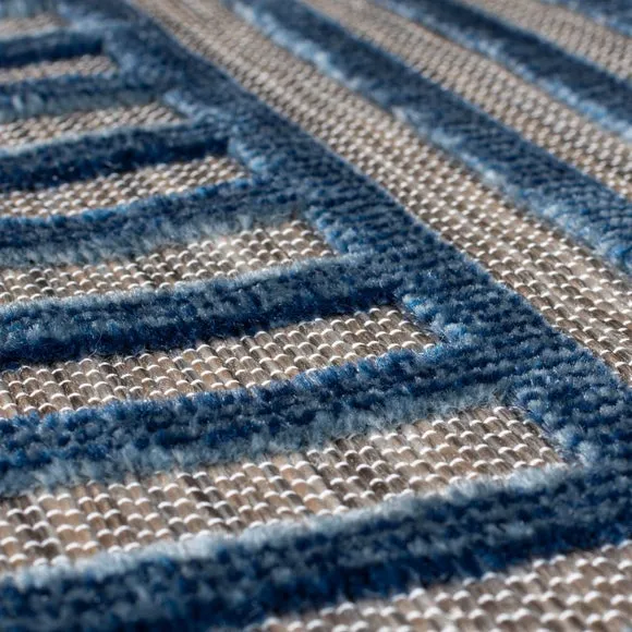 Vigo Blocks Indoor Outdoor Rug 2
