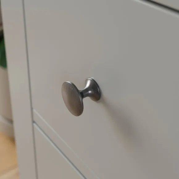 Lynton 2 Drawer Wide Bedside Table 4