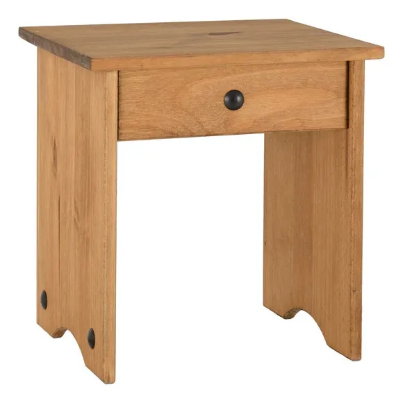 Corona Dressing Table Stool, Wood 2