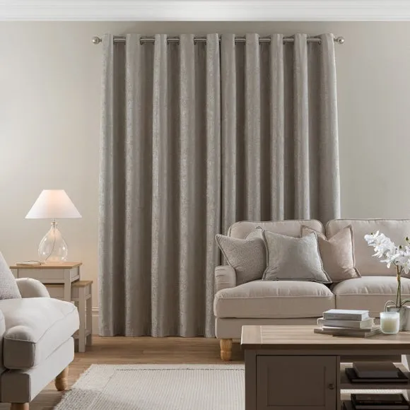Chenille Eyelet Curtains (Blackout Available) 5