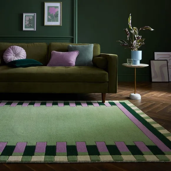 Kai Wool Border Rug 1