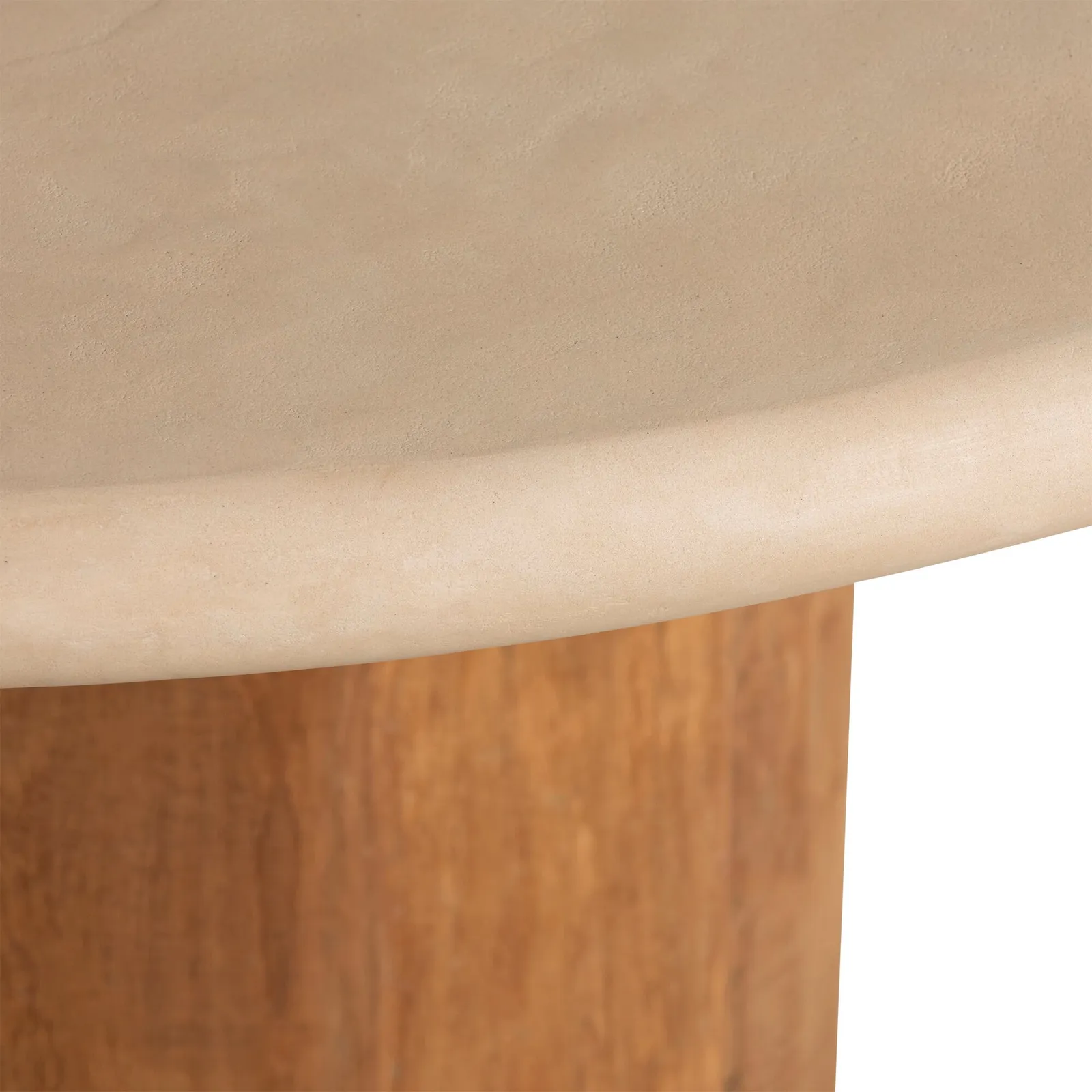 Panama Round Dining Table 120X120X77Cm, Round, Brown Stone Effect | Barker & Stonehouse 3