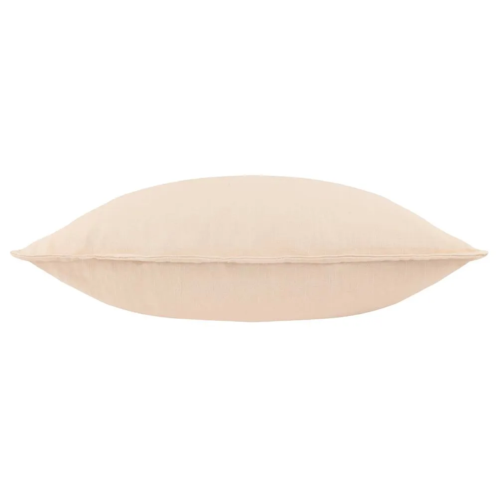 Yard Slub Cotton Cushion in Cream 3