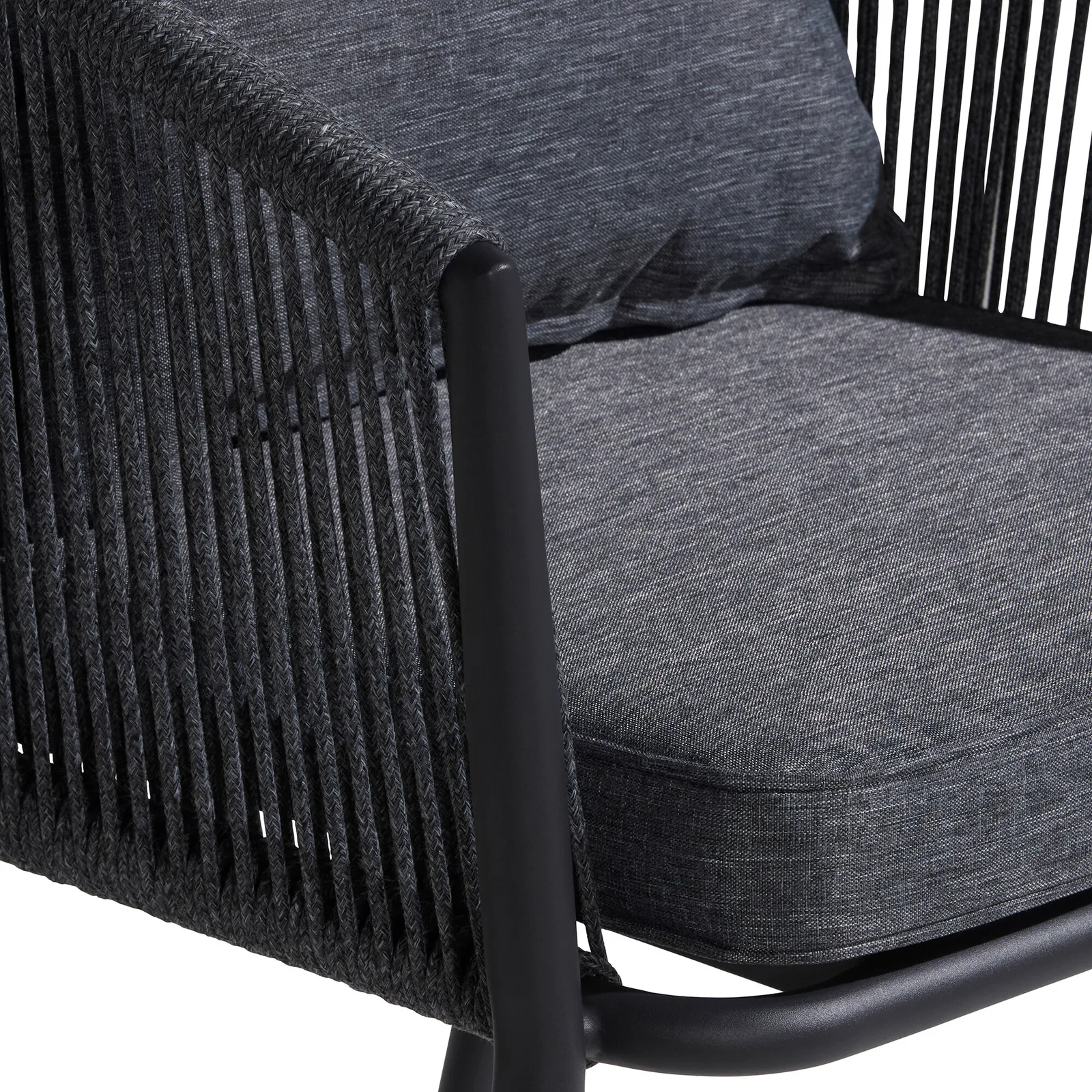 Alvor Dining Chair, Rope, Grey | Barker & Stonehouse 5