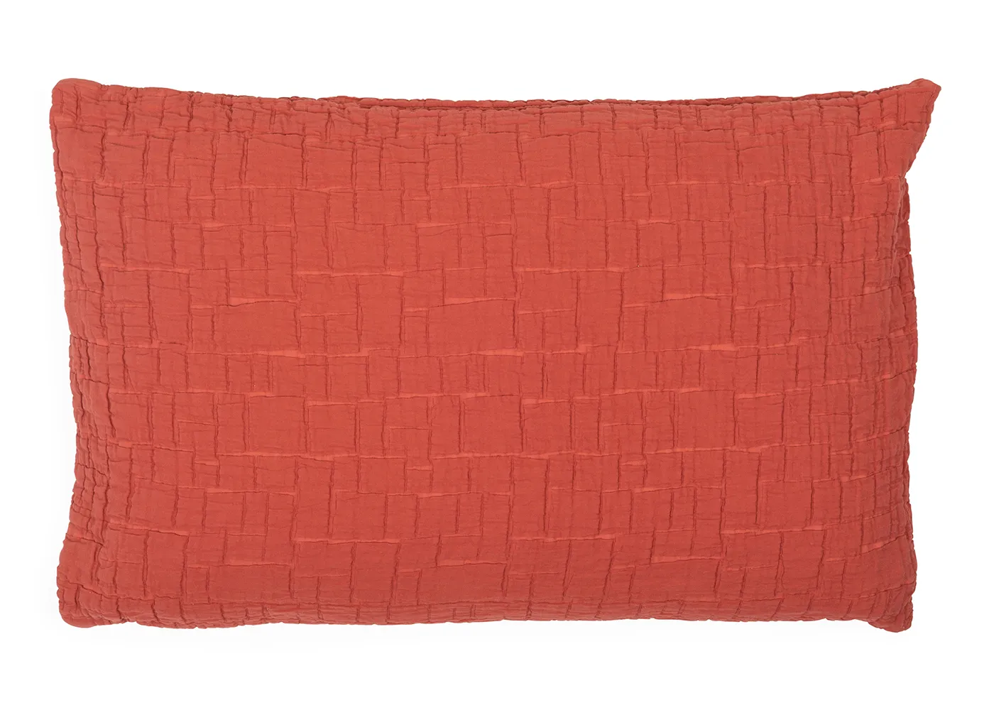 Heal's Cobble Cushion Terracotta 35 x 55cm