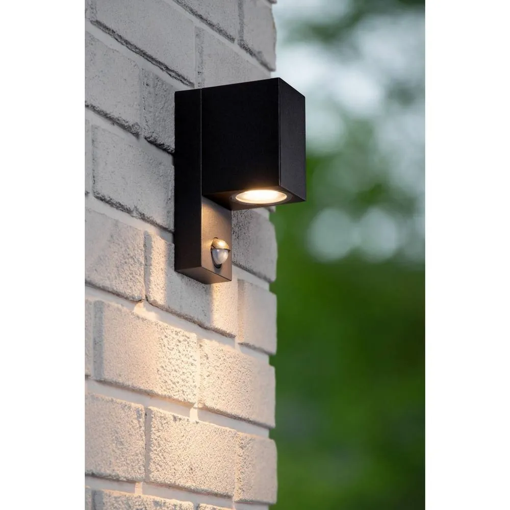 Netlighting Lucide ZARO IR Wall spotlight Outdoor 1xGU10 IP65 Black 3