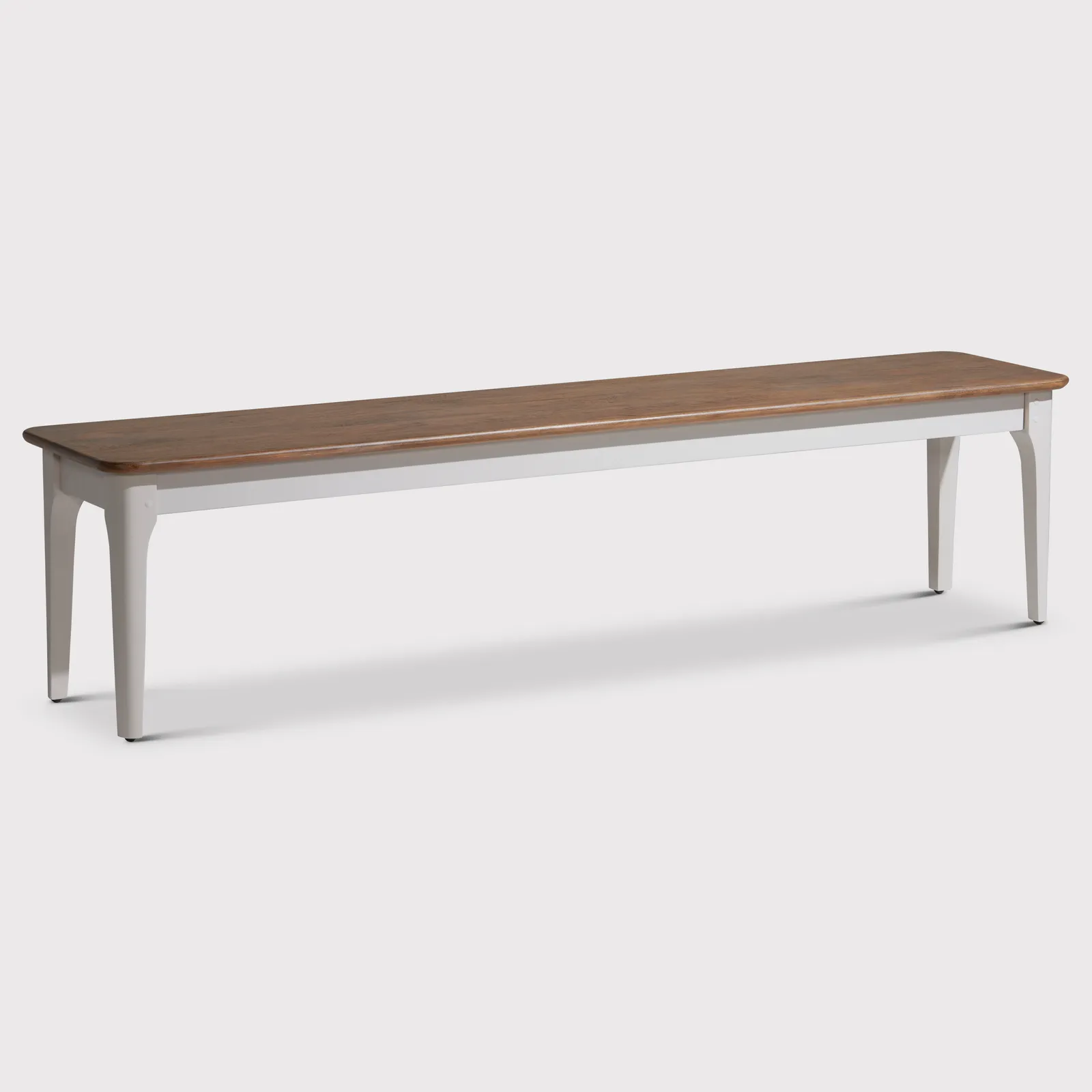 Mara Bench 180cm, White | W180cm | Barker & Stonehouse