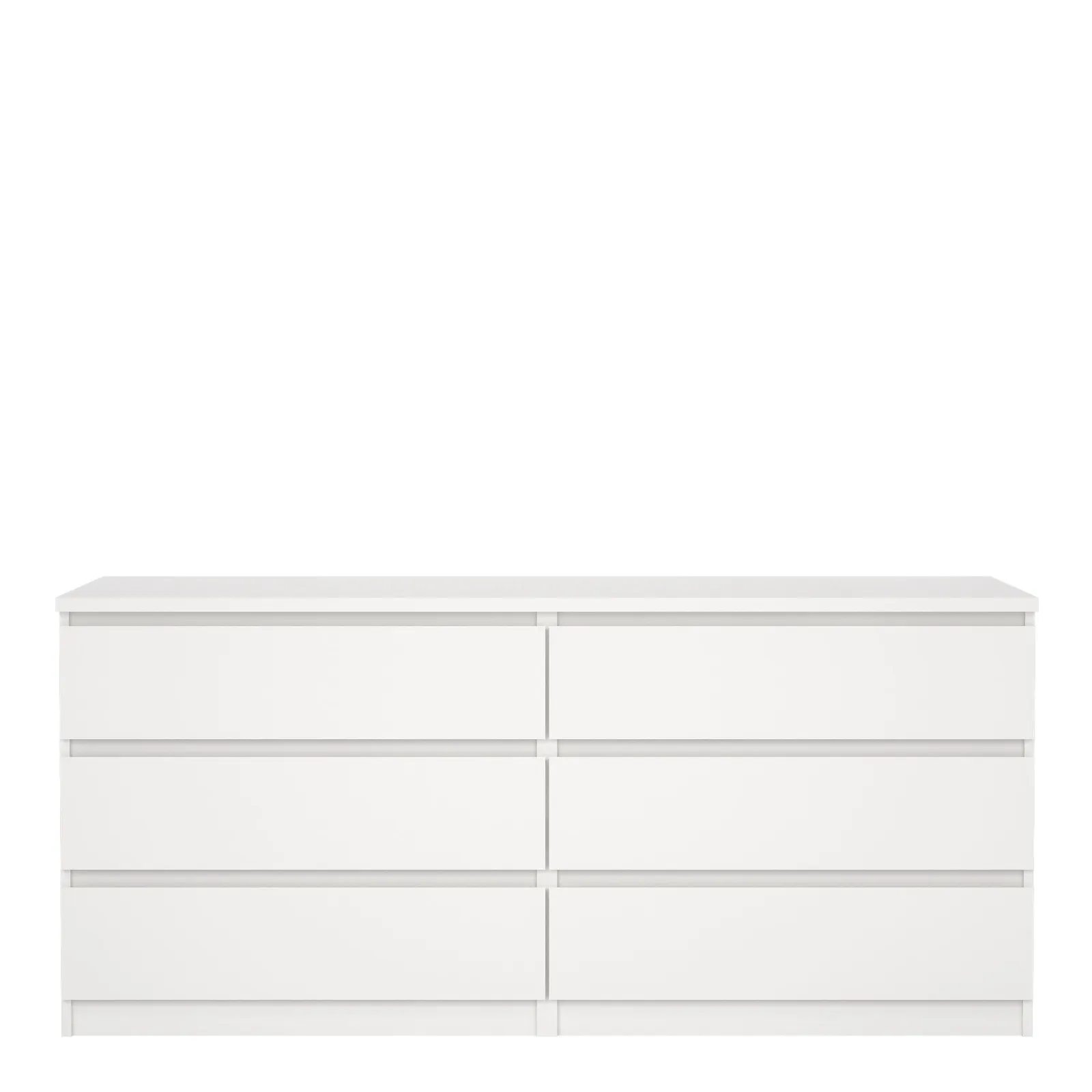 Furniture To Go Naia Wide Chest of 6 Drawers (3+3) in Natural 2