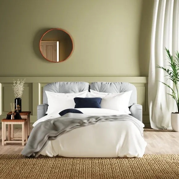 Martha Vintage Velvet 2 Seater Sofa Bed 1