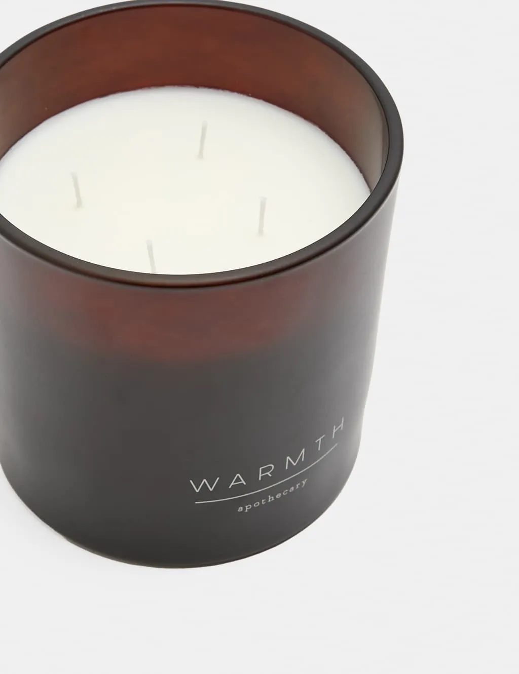 Apothecary Warmth 4 Wick Candle Amber