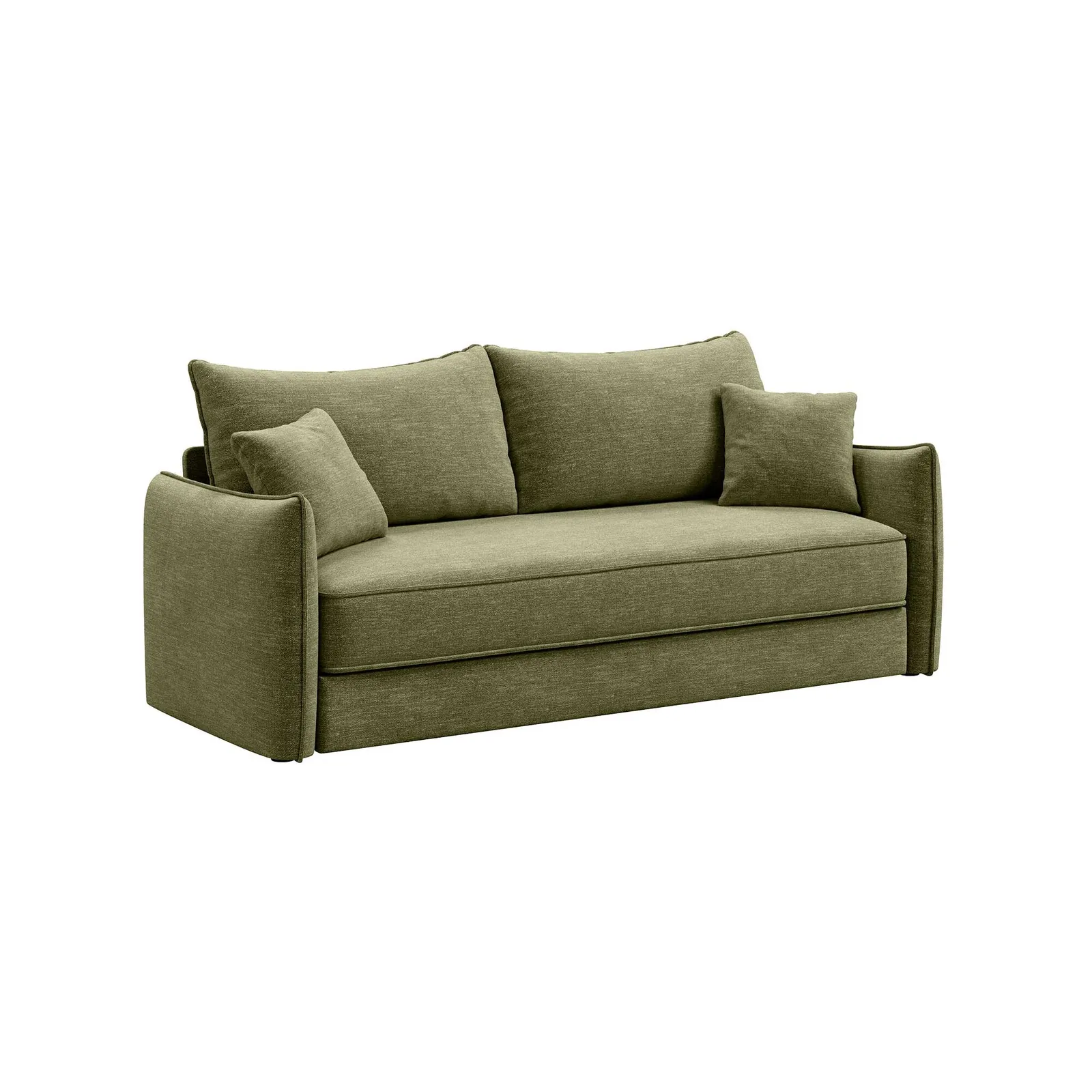 Epsom Sofa Bed Bed With 2 Throw Pillows Fabric | Barker & Stonehouse 4