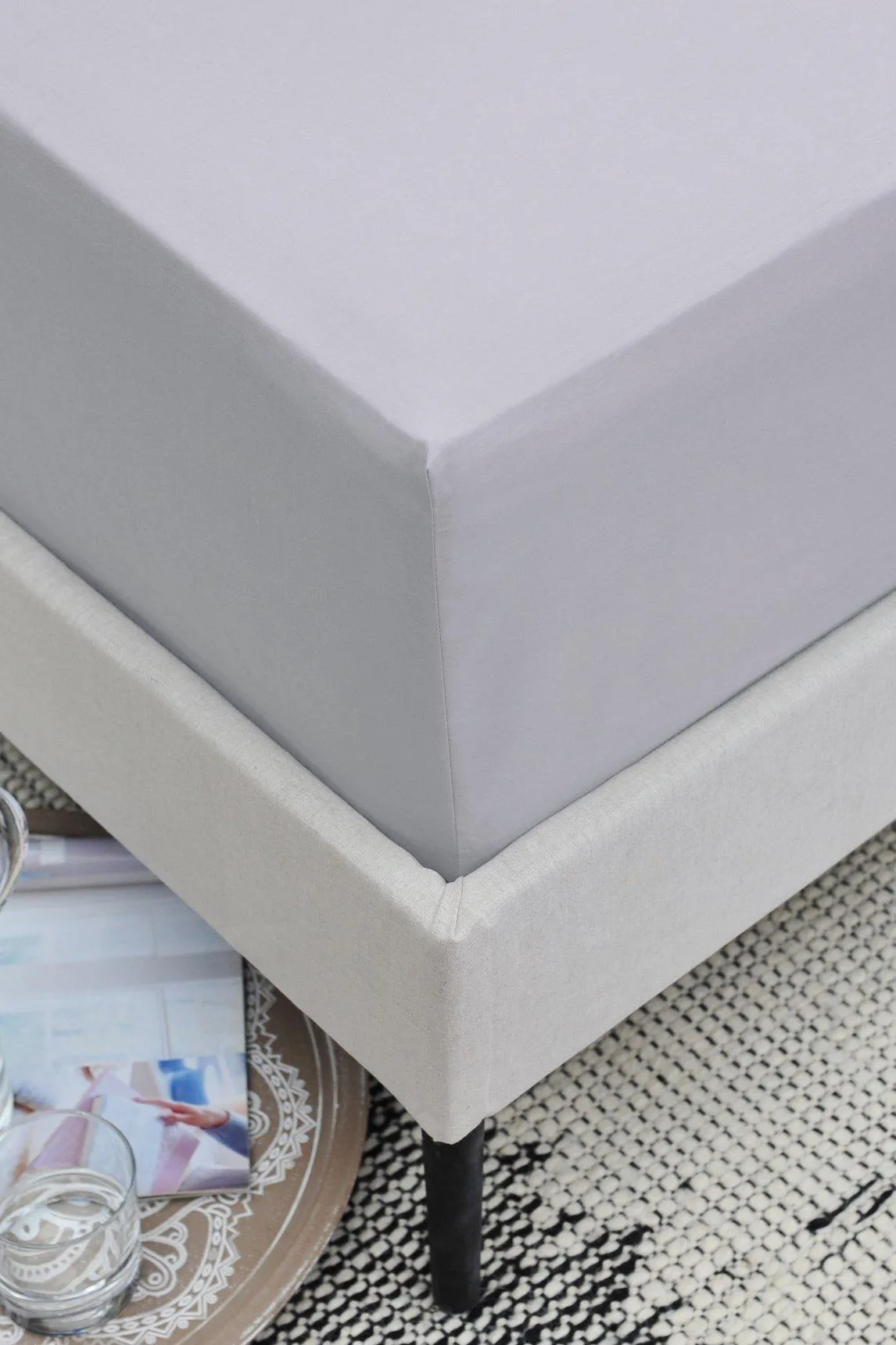 200 Thread Count Super King Fitted Sheet