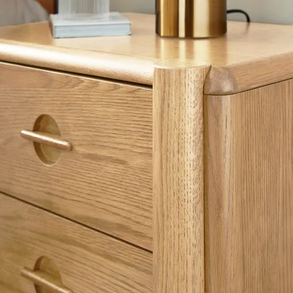 Reeva 2 Drawer Bedside Table 5