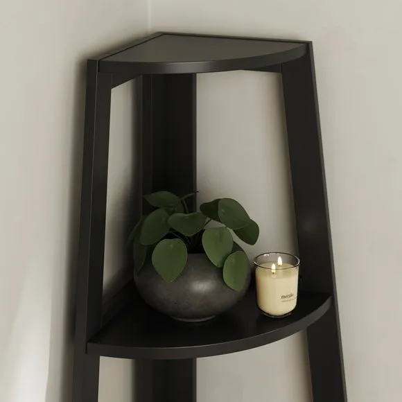 Nautical Corner Ladder Shelving Unit 2