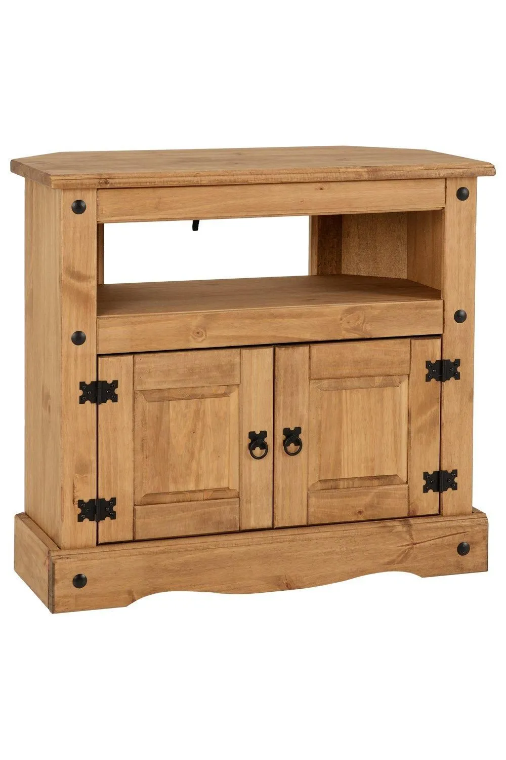 Seconique Corona Corner TV Cabinet in Natural 2