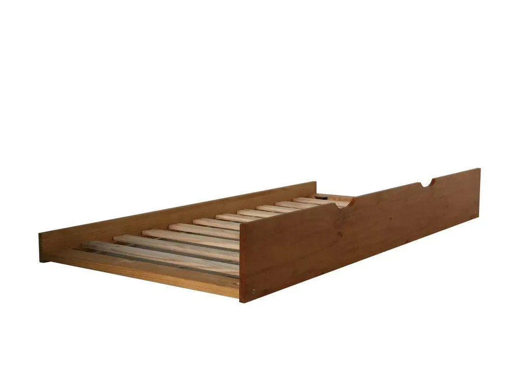 Honey Pine Underbed Guest Trundle Frame