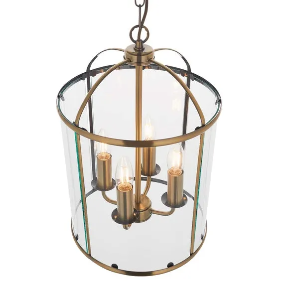 Vogue Lambeth 4 Light Glass Pendant Light 5