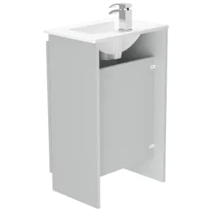 Newland Pearl Slimline Basin Floorstanding Unit - 500mm 2