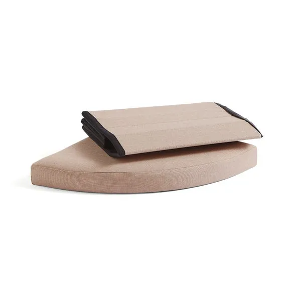Faux Linen Corner Ottoman 4