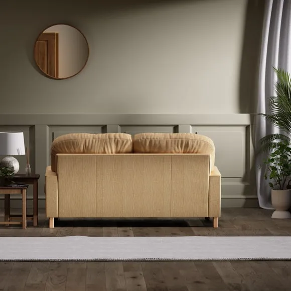Martha Faux Linen 2 Seater Sofa 4