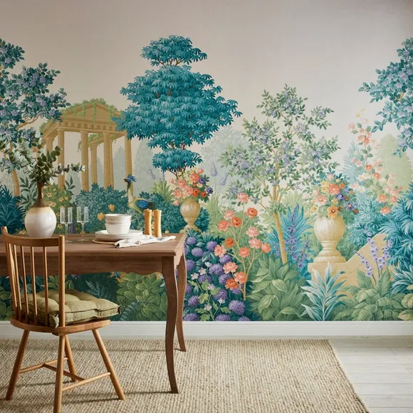 Cranberry and Laine Landscape Garden Wall Mural 1