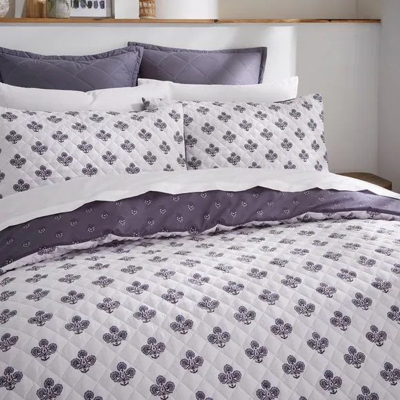 Ashwin Floral Oxford Pillowcase 3