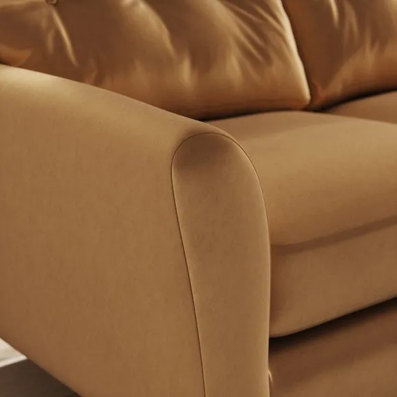 Sven Opulent Velvet Large Corner Chaise Sofa 5