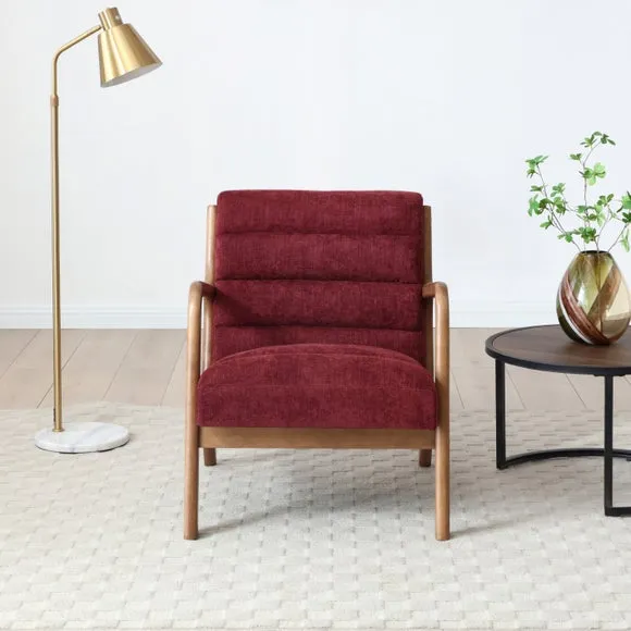 Khali Ribbed Chenille Occasional Chair 2