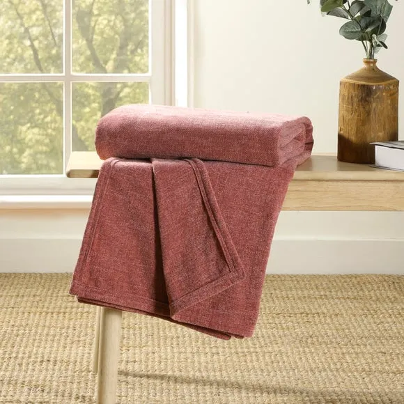 Chenille Throw Blanket 1