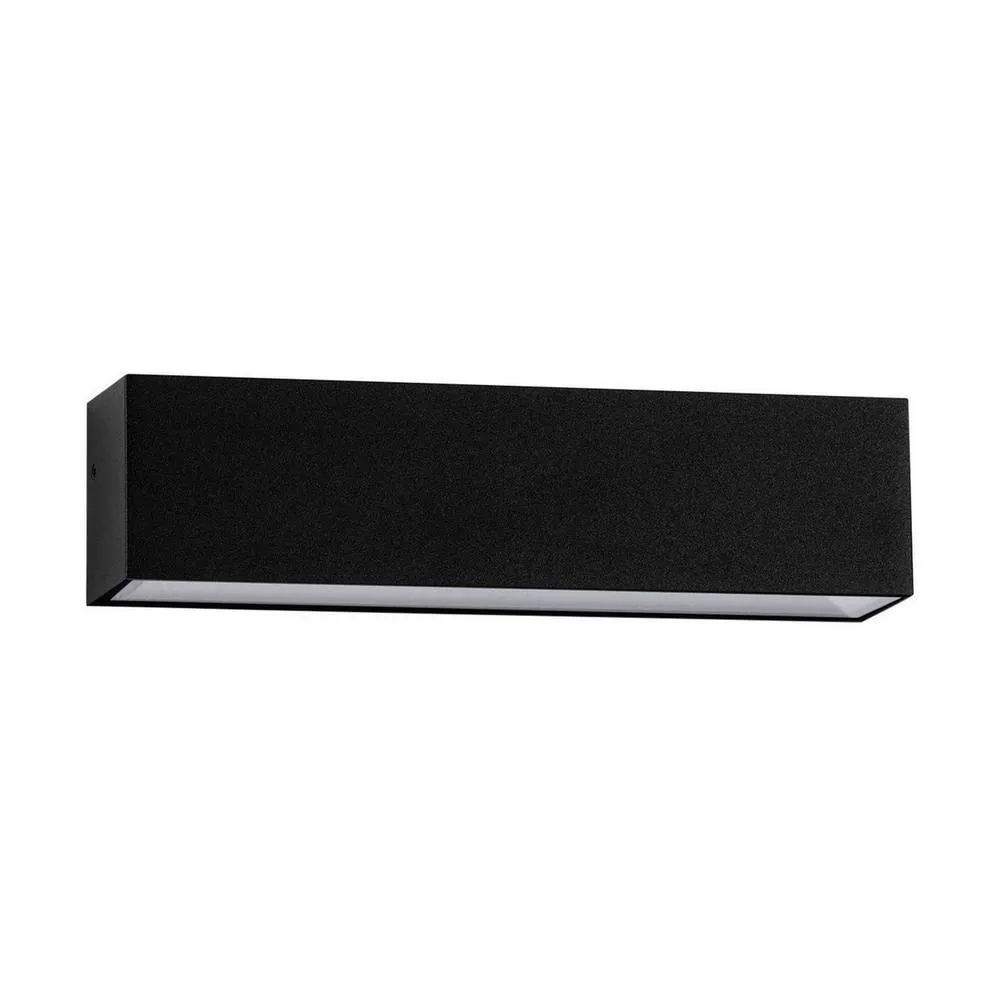 Netlighting Allure Outdoor Wall Down Lamp Sandy Black LED 8W 502lm IP65 3000K