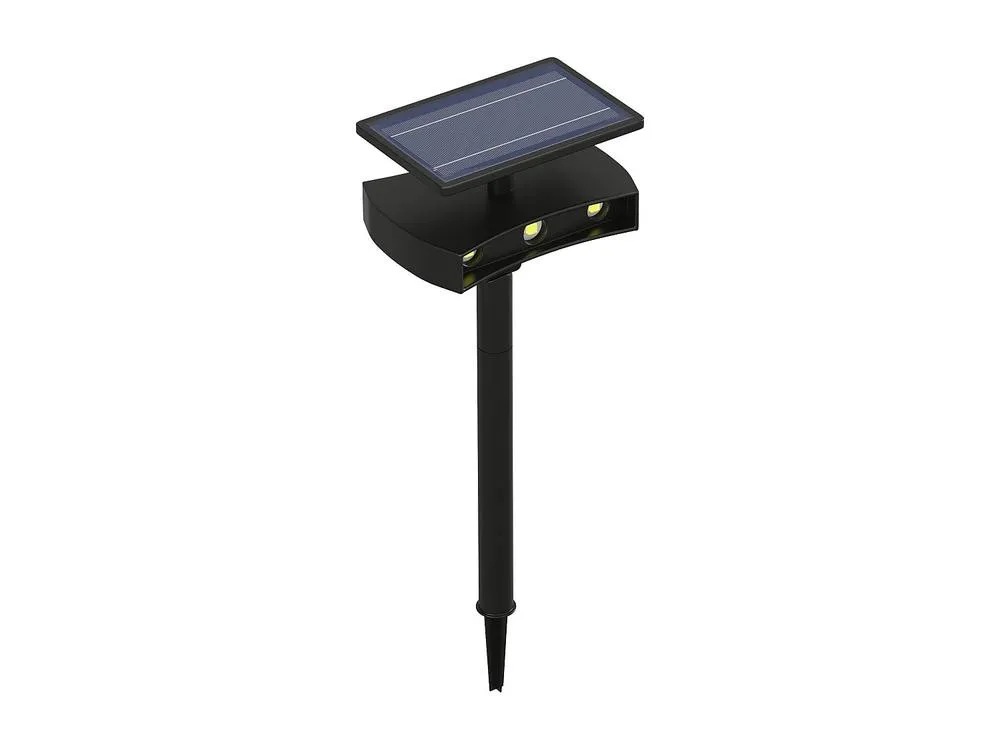 Vente-unique Solar Wall Light & Spike Spotlight 2 Cm 1 - H. 1 Cm - BAHRI in Black 5