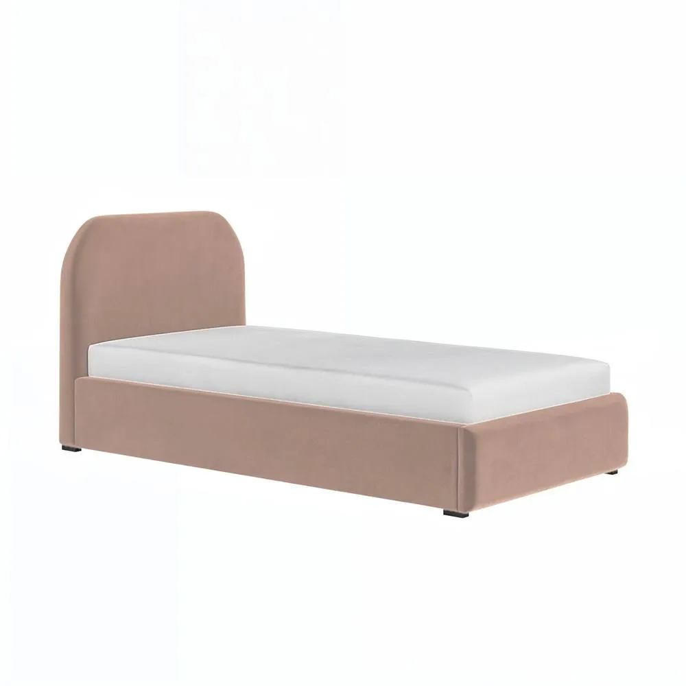 Flair Alba Single Ottoman Bed in Pink 4