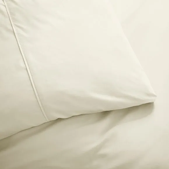 Dorma Crisp & Fresh 400 Thread Count Egyptian Cotton Percale Standard Pillowcase 4