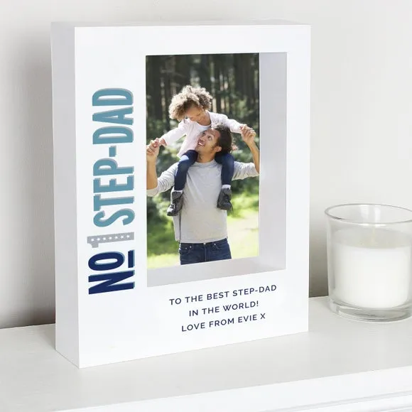 Personalised No.1 Daddy Box Photo Frame 2