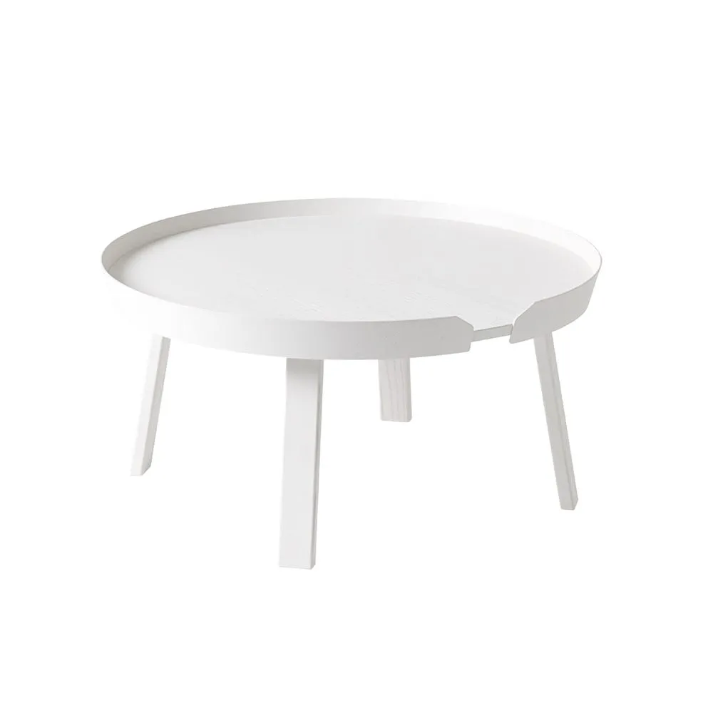 Muuto Around Coffee Table Large White 2