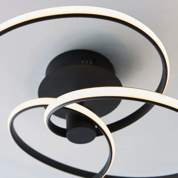 Vogue Apollo Flush Ceiling Light 5