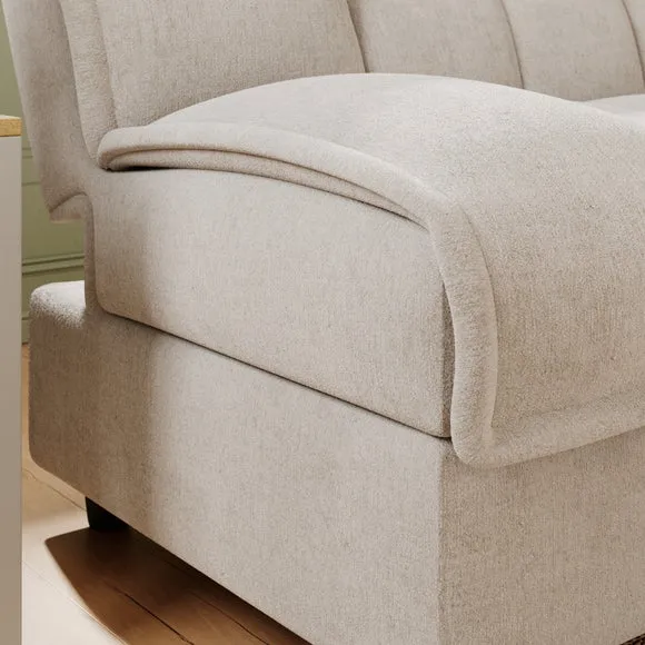 Emery Squish Soft Chenille Clic Clac Storage Sofa Bed 4
