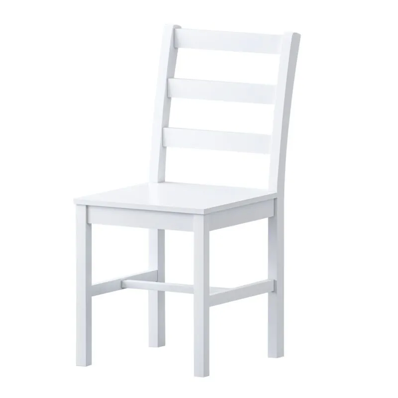 Comfy Living Ltd 5 Piece Wooden Dining Set White 2