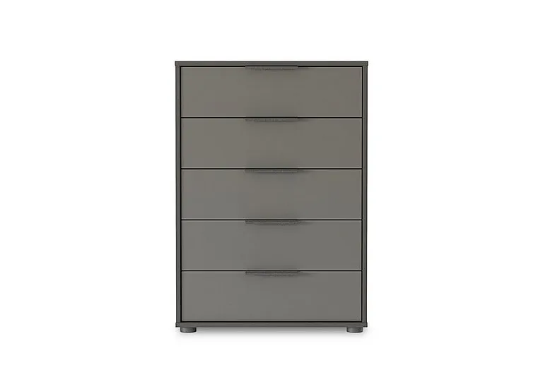 Instinct 60cm 5 Drawer Matt Finish Chest - Bedroom Furniture - In Time for Christmas