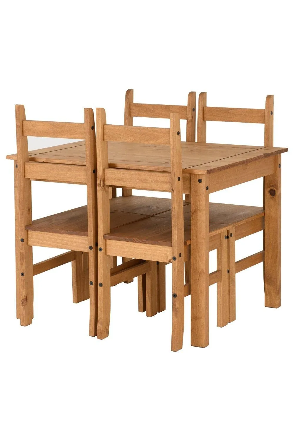 Seconique Corona Budget Dining Set in Natural 5