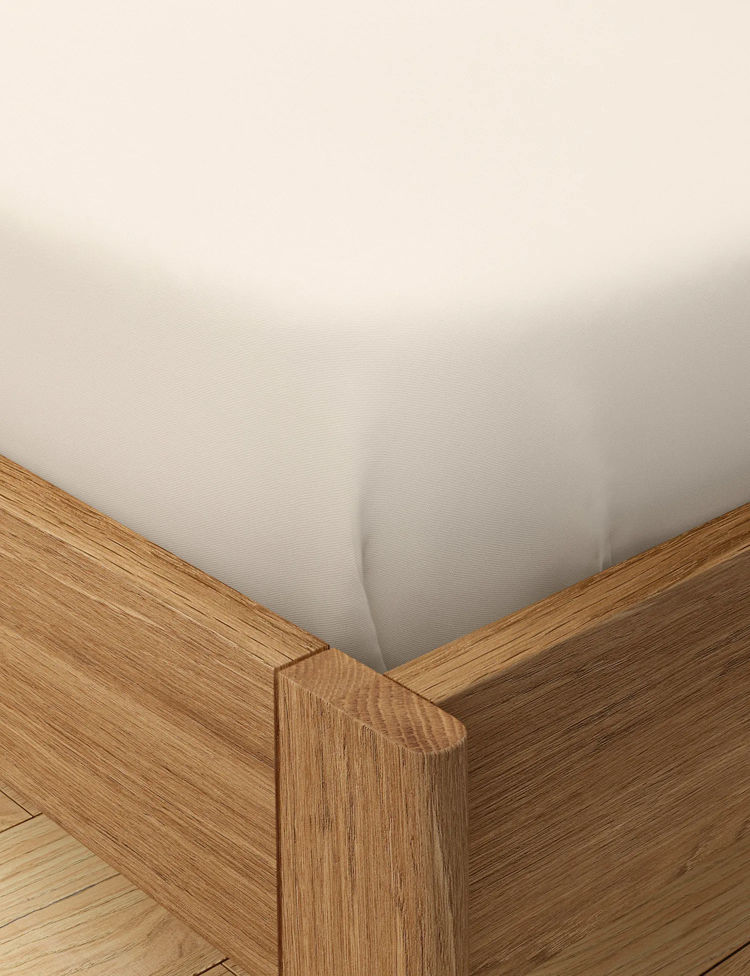 M&S Egyptian Cotton 230 Thread Count Crisp Flat Sheet Cream