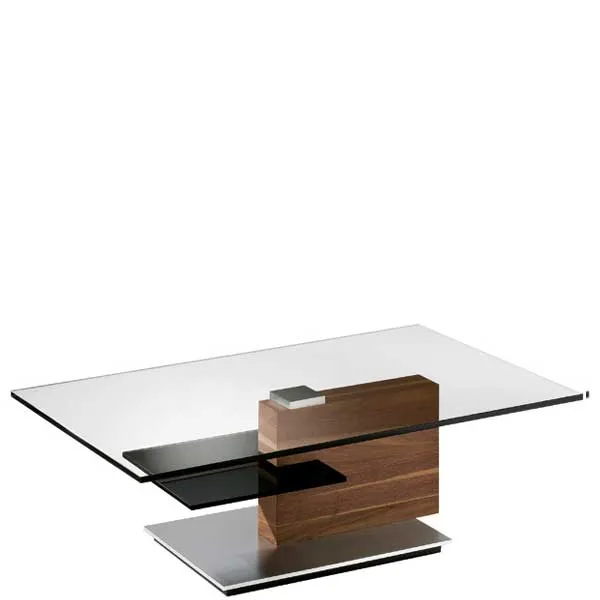 V Plus Walnut Coffee Table
